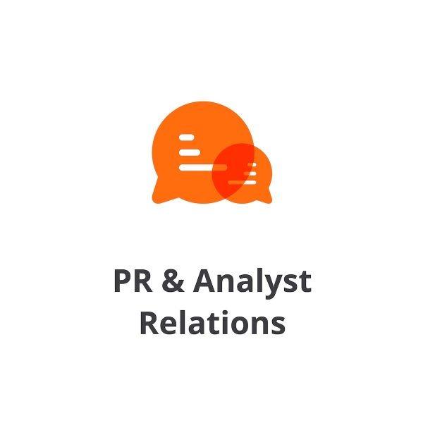 PR & Analyst Relations
