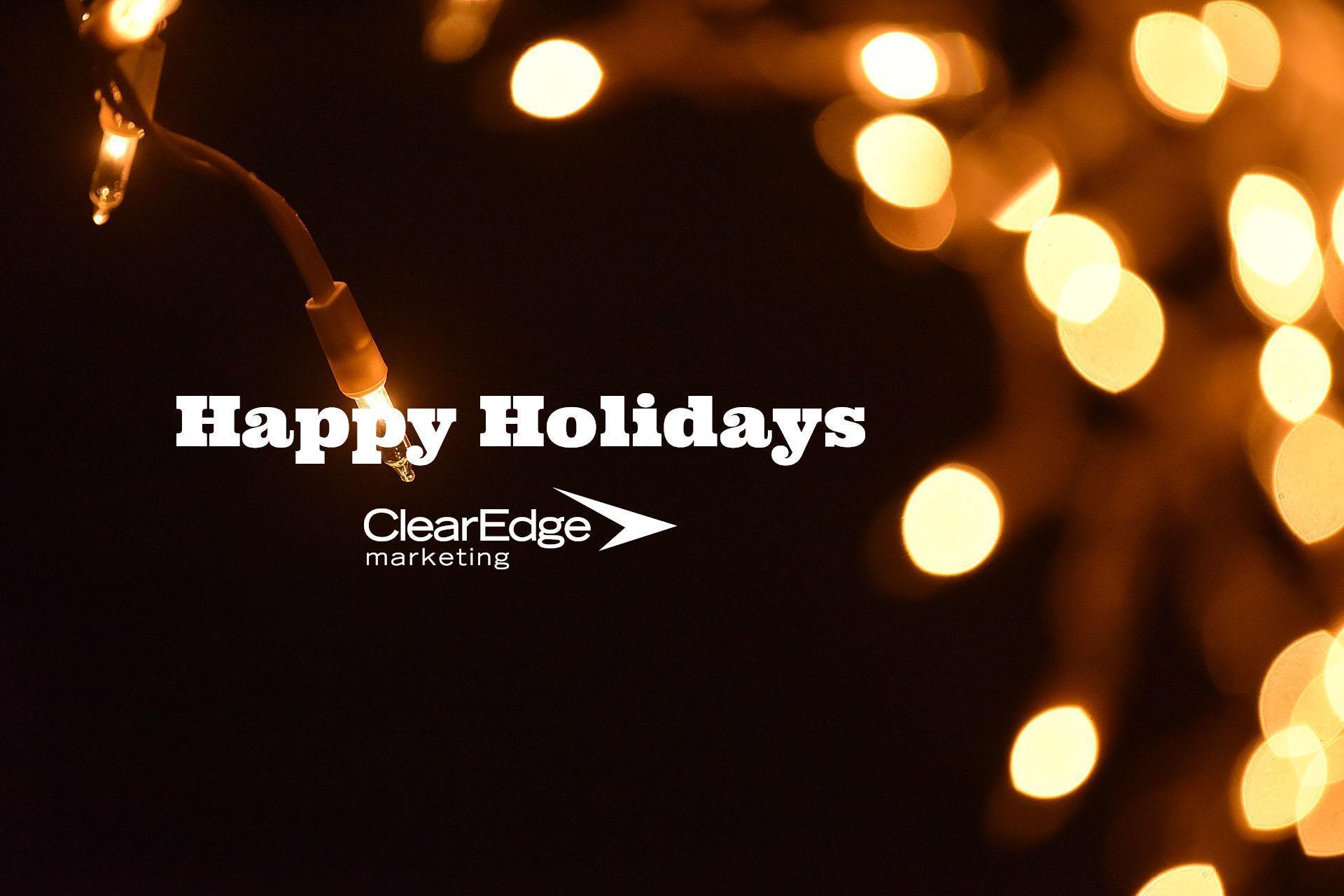 Happy Holidays - ClearEdge